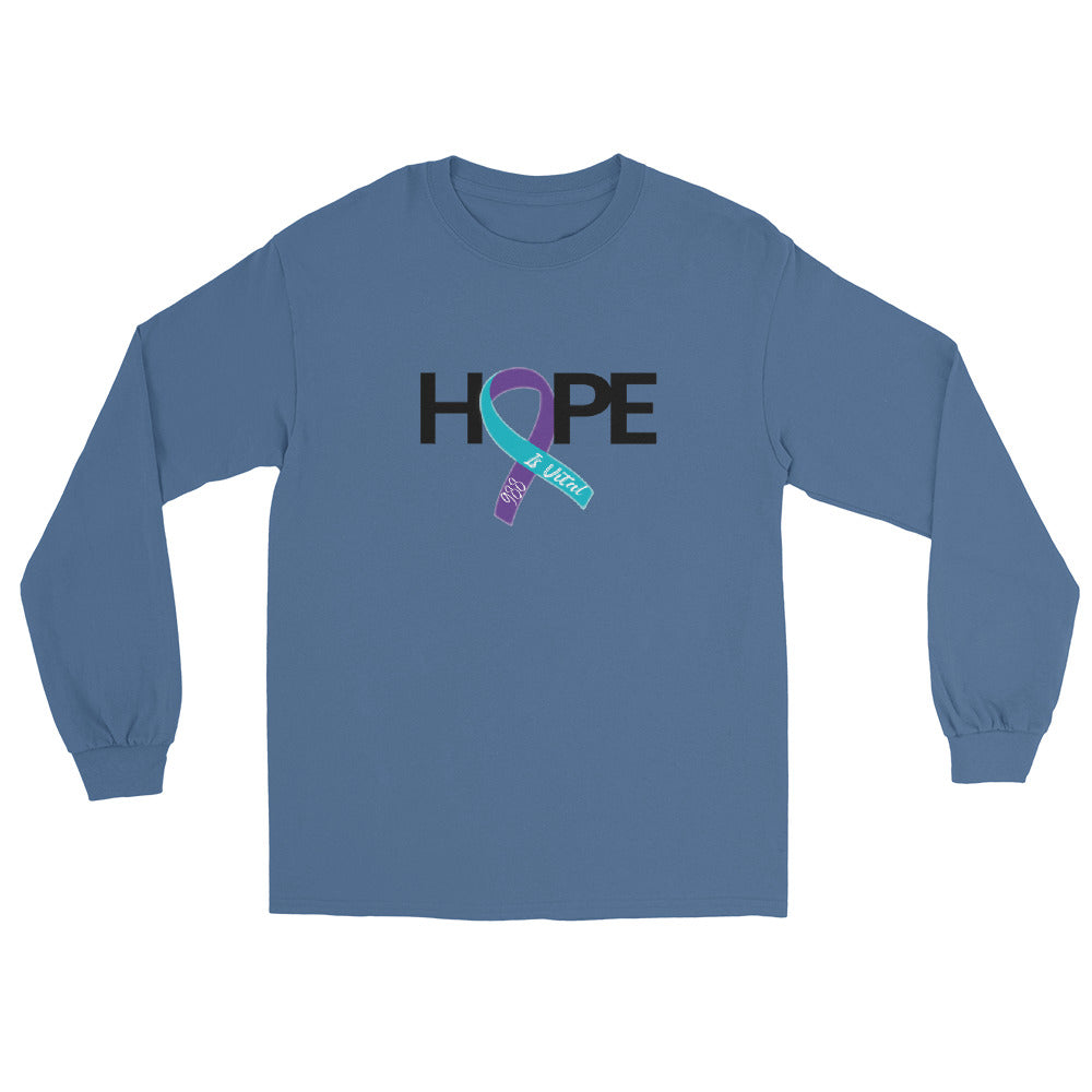 Hope Mental Health Awareness Green Ribbon T Shirt' Men's T-Shirt