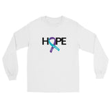 HOPE Suicide Prevention Awareness ribbon Long Sleeve Shirt