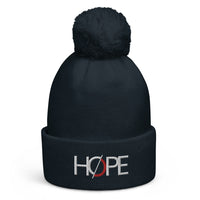 HOPE pom beanie