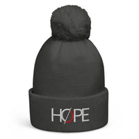 HOPE pom beanie